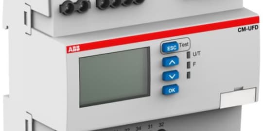 ABB’s new monitoring relay is perfect for renewable energy systems