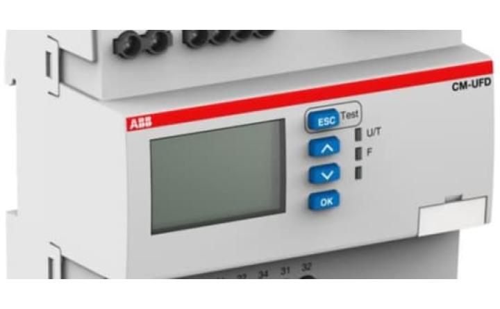 ABB’s new monitoring relay is perfect for renewable energy systems