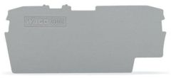 Wago 2002-1691 End And Intermediate Plate, 1 mm Thick Grey