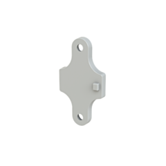 1SLM006500A1927 Wall fixing brackets (4 pcs) MISTRAL65 ; 1SLM006500A1927 , Dimensions: 116.000 mm x 164.000 mm x 274.000 mm