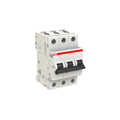 S203-D2 Miniature Circuit Breaker - 3P - D - 2 A