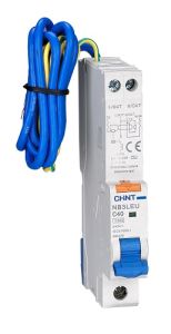 nb3leu-c50 chint rcbo 50a c curve 30ma 1 pole + neutral 