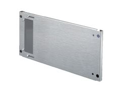 SV9673.694 Rittal Partial mounting plate WH: 702x393mm with duct for TS to fit Width: 800mm