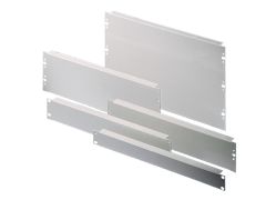 DK7151.035 Rittal Blanking panel 482.6mm (19") 1 U Installation height: 44mm RAL 7035