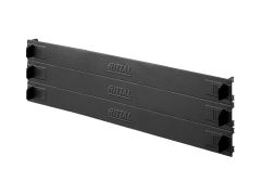 DK7151.305 Rittal Blanking panel 482.6mm (19") 3 U Toolless fixing RAL 9005