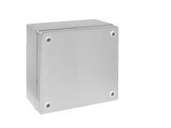 KL1528.010 Rittal Terminal box WHD: 200x200x120mm Stainless steel without mounting plate