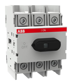 ABB ot125m4 125 amp 4 pole switch disconnector