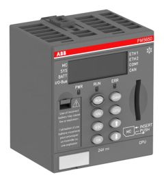 ABB PM5650-2ETH-XC, AC500 CPU, 80MB, 24VDC, ETH