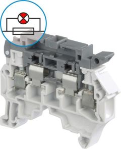 zs4-sf1-r1 - 4mm fused terminal with indicator 24vdc