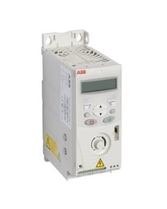 abb acs150 inverter variable speed drive three phase 0.55kw 1.9amp up to 500hz out inc filter