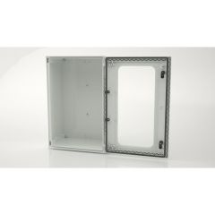 BRES-64P Safybox GRP Electrical Enclosure IP66  with a Glazed Door 600Hx400Wx230D