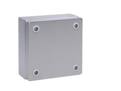 KL1521.010 Rittal Terminal box WHD: 150x150x80mm Stainless steel without mounting plate