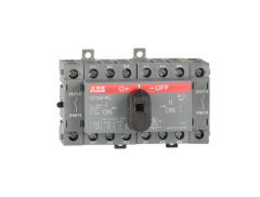 ABB ot25f4c 25 amp 4 pole change-over switch