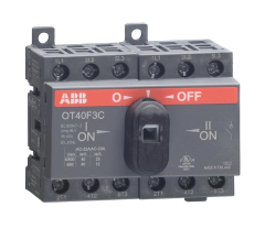 ABB ot40f3c 40amp 3 pole change-over switch