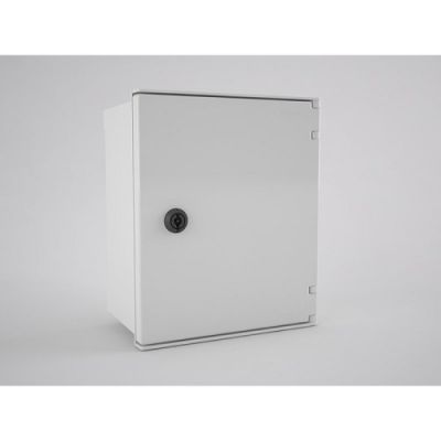 BRES-325 Safybox GRP Electrical Enclosure IP66 with a Plain Door 300Hx250Wx140D