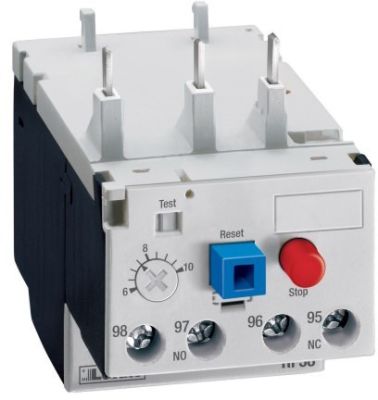 RF380100 Lovato RF38 overload relay 0.63-1 amp 0.25 kw